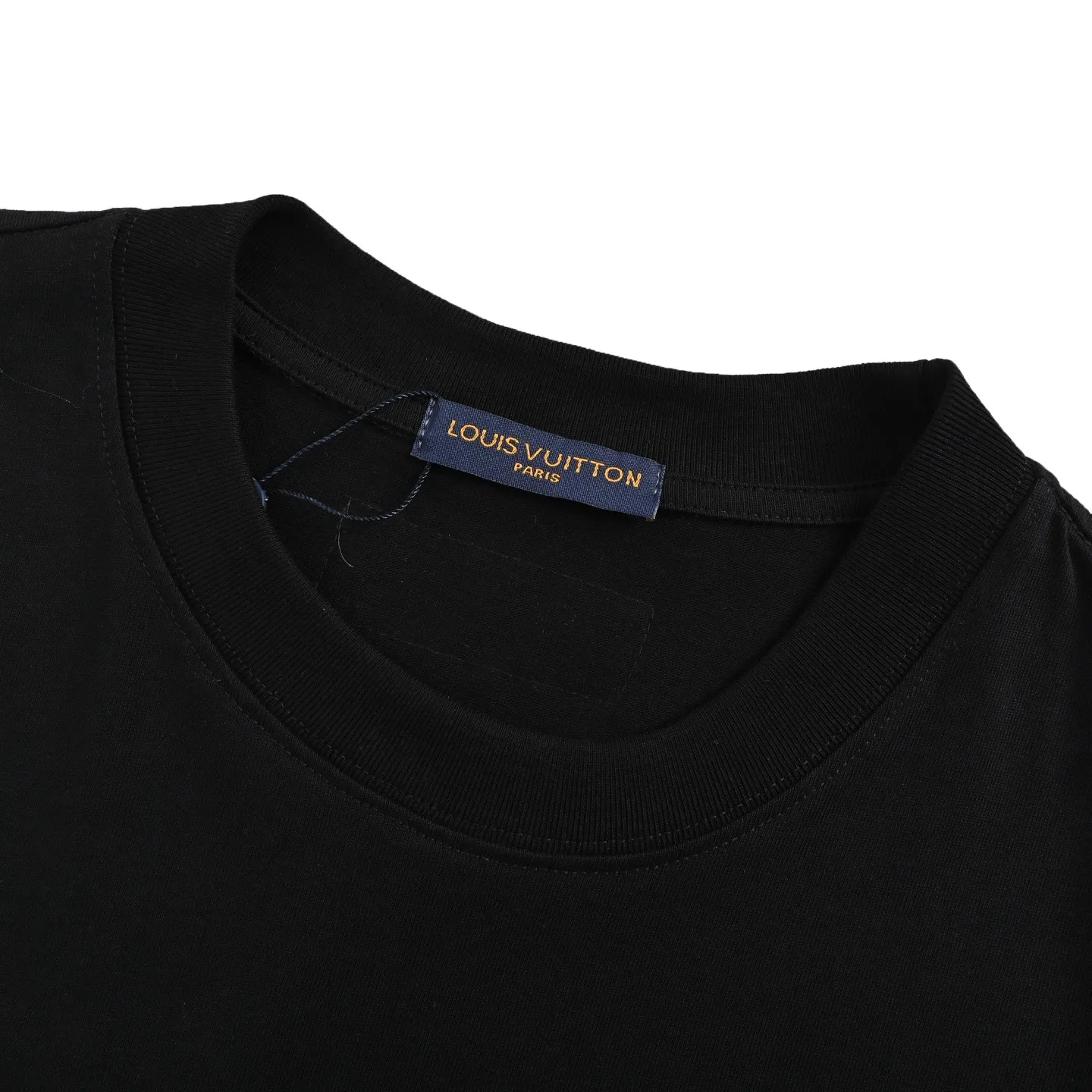 Louis Vuitton/Louis Vuitton 25ss rainbow braided embroidered short sleeves